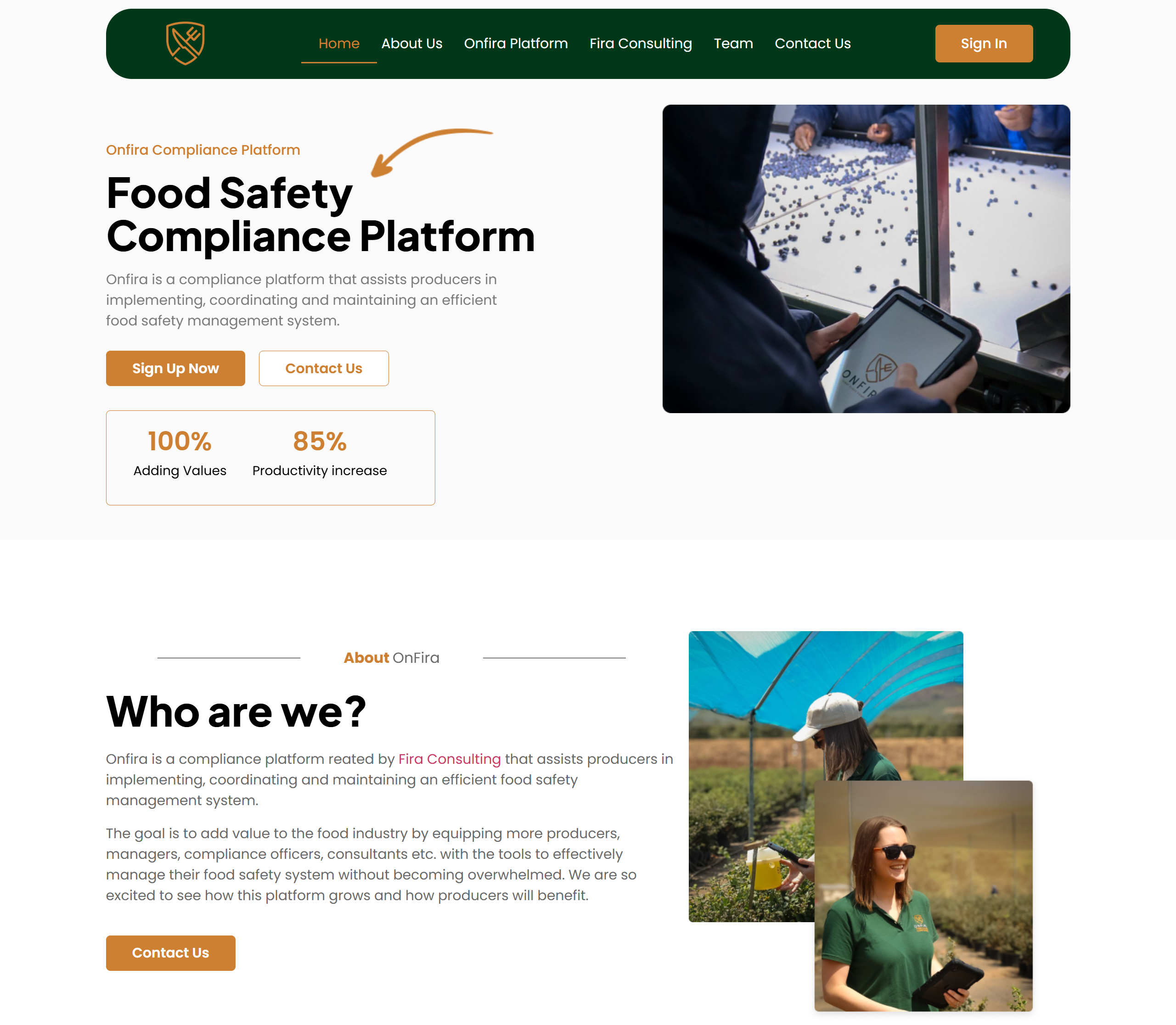 OnFira project image